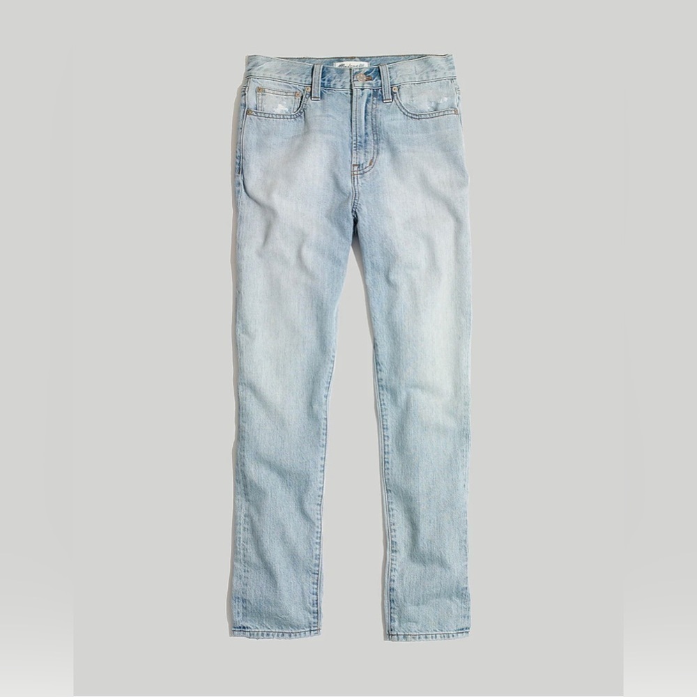 MADEWELL THE PERFECT VINTAGE HIGH WAIST JEANS LIGHT WASH 30